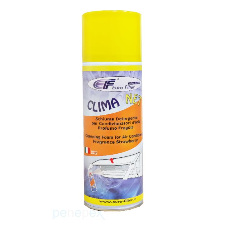 CLIMA NET čistiaca pena pre kondenzačné jednotky s vôňou jahôd 400 ml