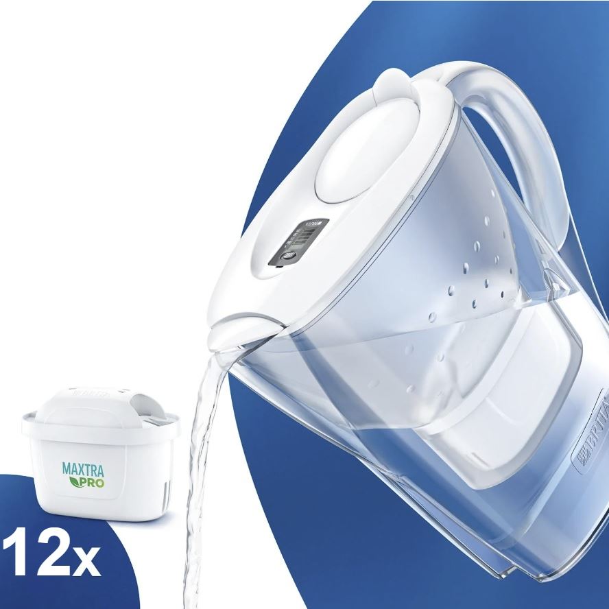 E-shop Brita Marella biela + 12 ks filtra Maxtra Plus