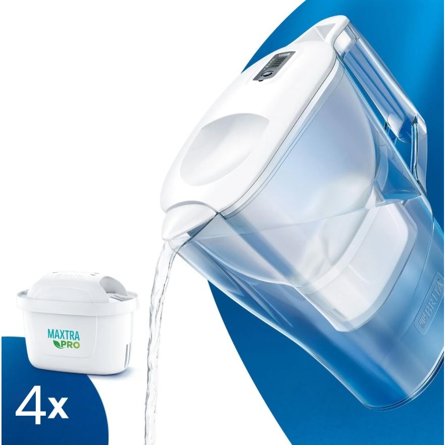 E-shop Brita Aluna Cool calendar biela + 4 ks filtra Maxtra Plus