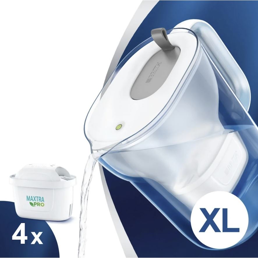 E-shop Brita Style XL sivá + 4 ks Maxtra Plus