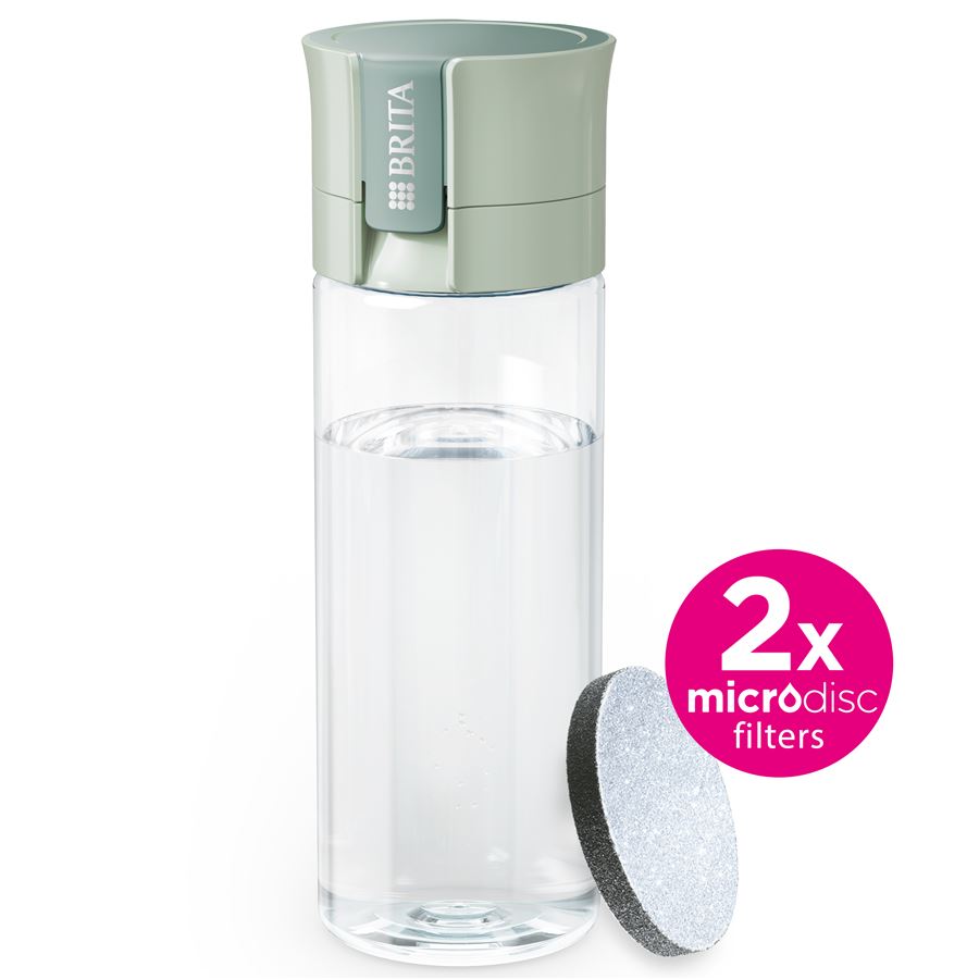 E-shop Brita Fill and Go Vital 0,6l zelená + 2x McroDisc