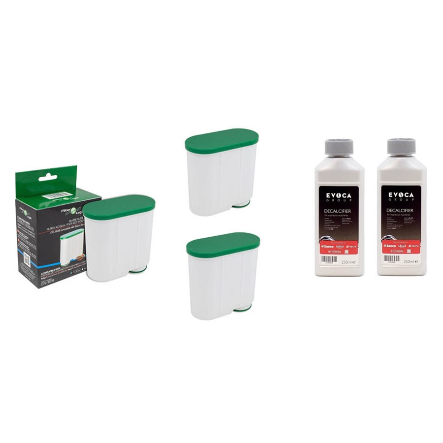 E-shop Filter Logic CFL-903B filter 3 ks za Saeco/Philips AquaClean CA6903 + Saeco CA6700 odvápňovač 500 ml
