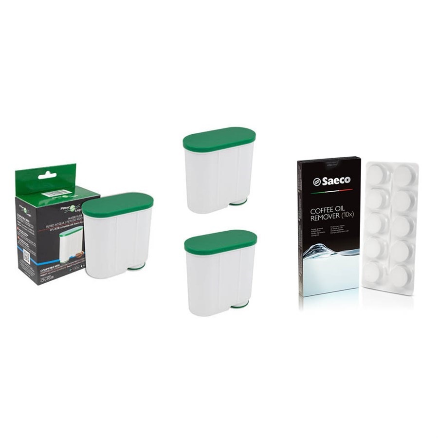 E-shop Filter Logic CFL-903B filter 3 ks za Saeco/Philips AquaClean CA6903 + Saeco CA6704/99 čistiace tablety