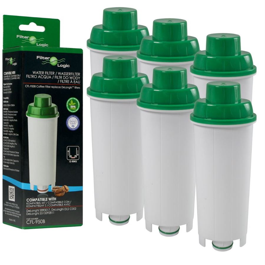 E-shop Filter Logic CFL-950B filter za DeLonghi DLS C002 / SER3017 6 ks