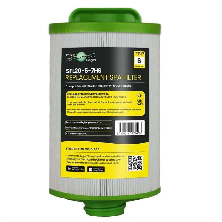 E-shop FilterLogic SFL20-5-7-HS filtračné kartuše pre vírivky a SPA (Pleatco PSANT20P3, Unicel 4CH-925, Filbur FC-0126)