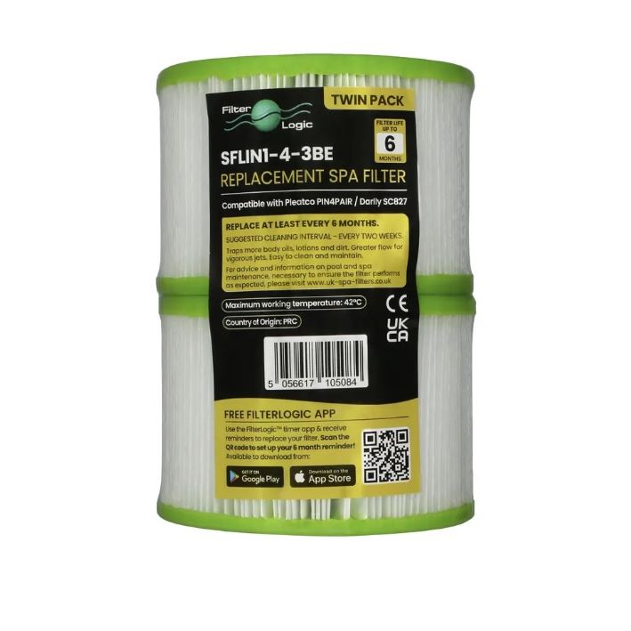 E-shop FilterLogic SFLIN1-4-3BE filter do vírivky Intex 29001 S1, Pure Spa, Pleatco PIN4 PAIR