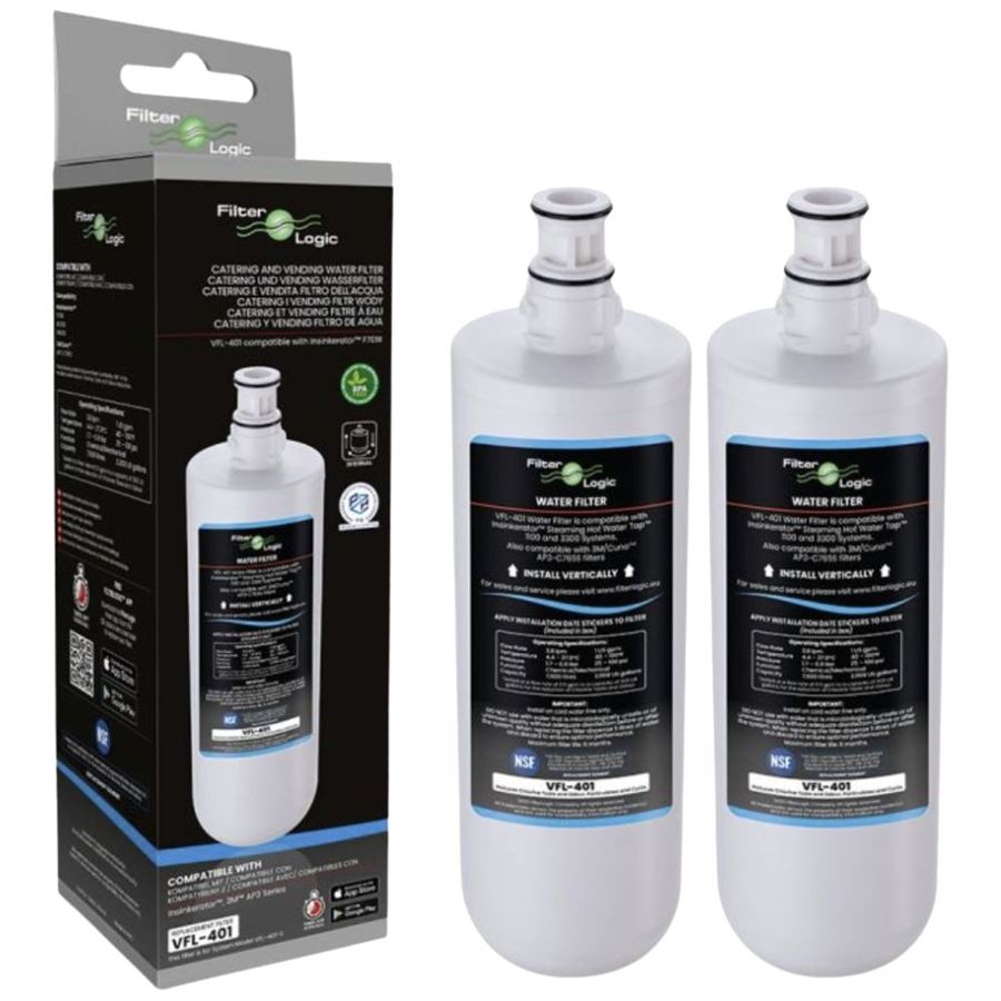 E-shop Filter Logic VFL-401 vodný filter do chladničiek Insinkerator F701R/3M AP3-C765S (2 ks)