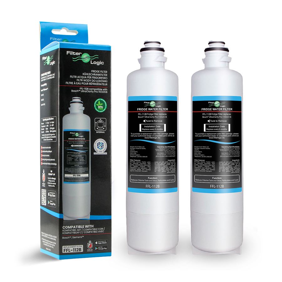 E-shop Filter Logic FFL-112B filter do chladničky za Ultraclarity Pro 11032518 2 ks