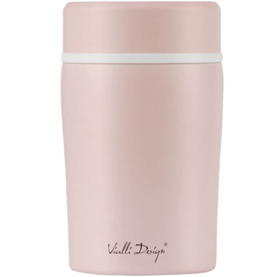 E-shop Vialli Design termoska na jedlo FUORI ružová 500 ml