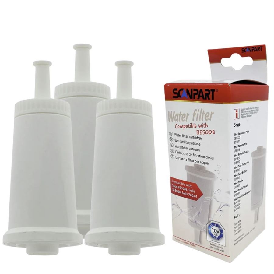 E-shop Scanpart filter do kávovaru (kompatibilný SAGE BES008) 3 ks