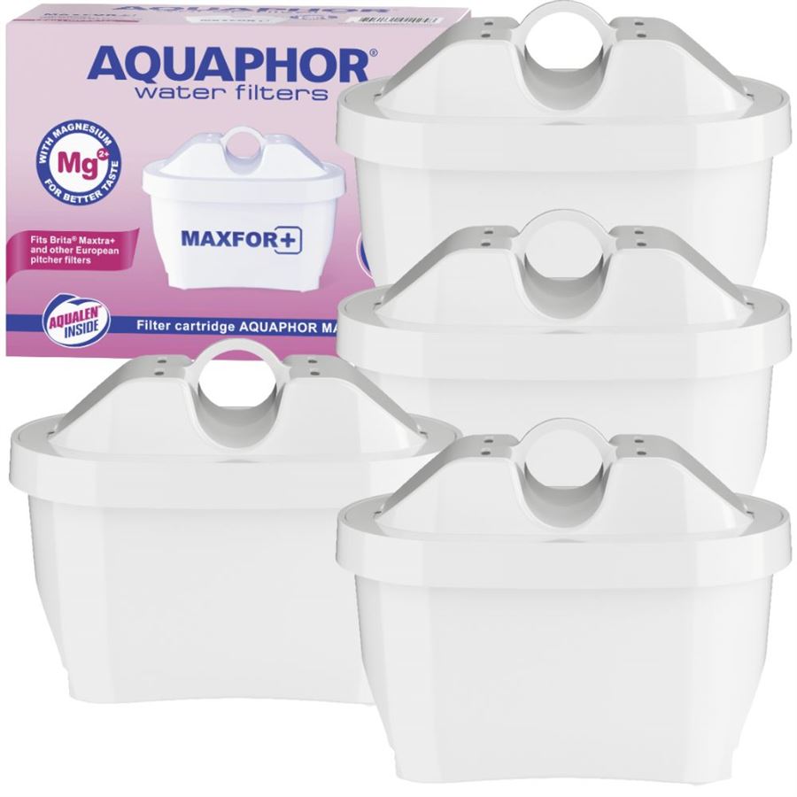 E-shop Aquaphor MAXFOR+ Mg fitračná patróna do kanvíc 4 ks