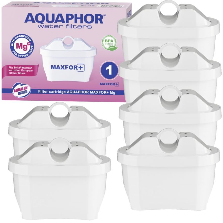 E-shop Aquaphor MAXFOR+ Mg fitračná patróna do kanvíc 6 ks