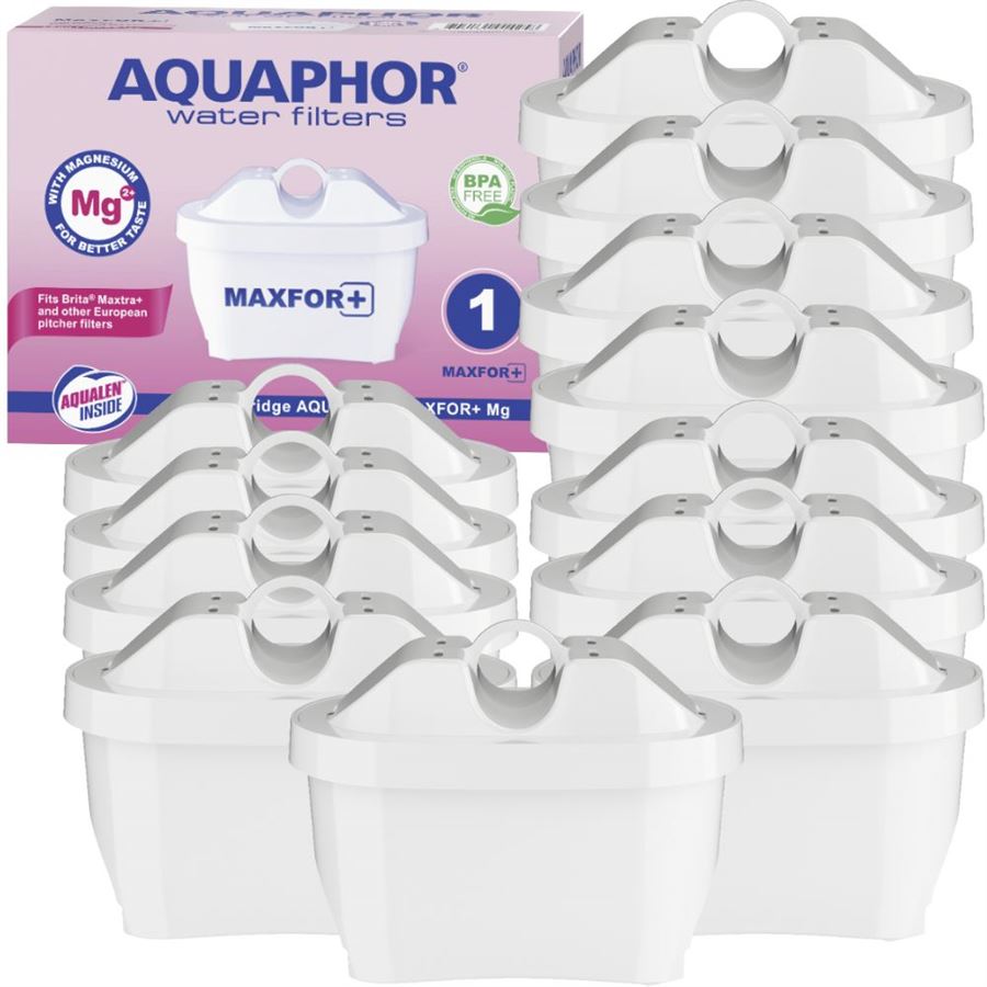 E-shop Aquaphor MAXFOR+ Mg fitračná patróna do kanvíc 12 ks