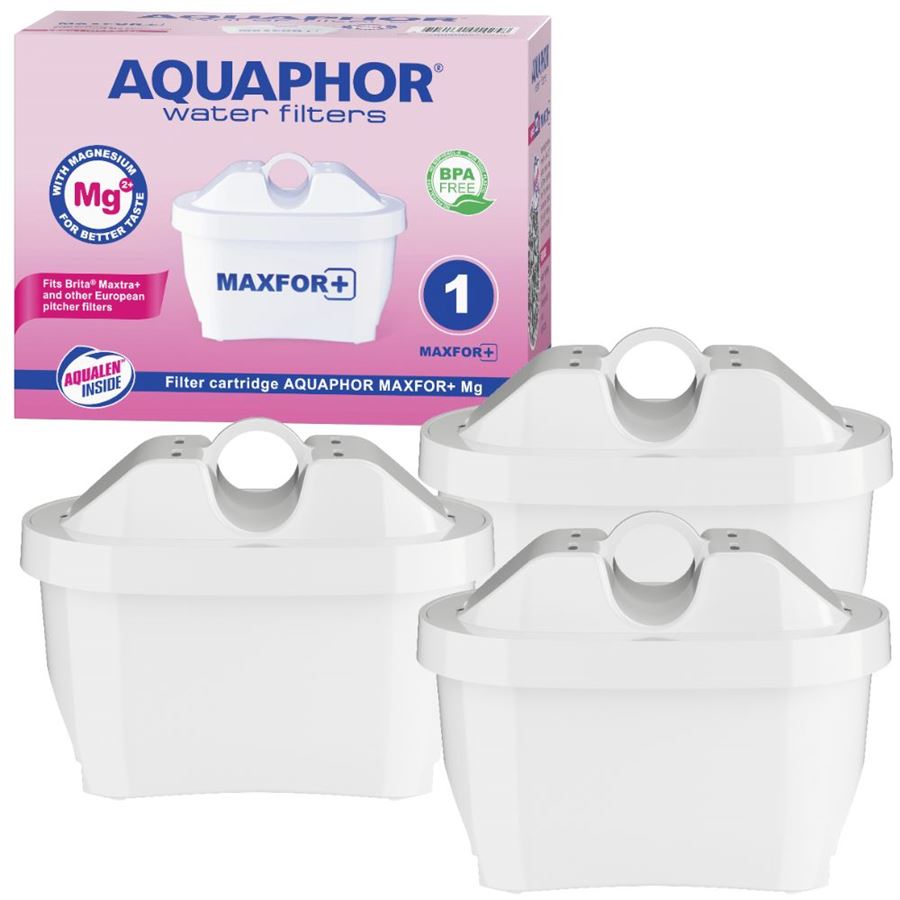 E-shop Aquaphor MAXFOR+ Mg fitračná patróna do kanvíc 3 ks