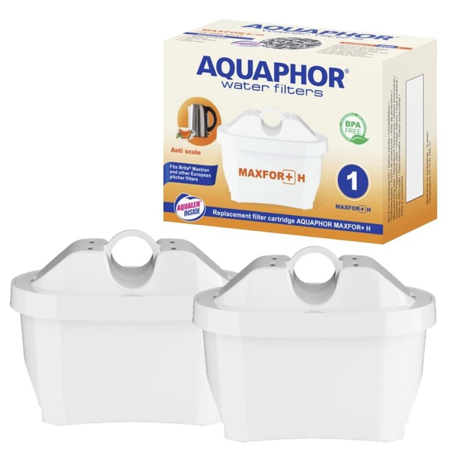 E-shop Aquaphor MAXFOR+ H fitračná patróna do kanvíc do tvrdej vody 2 ks