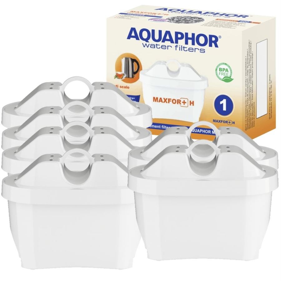 E-shop Aquaphor MAXFOR+ H fitračná patróna do kanvíc do tvrdej vody 6 ks