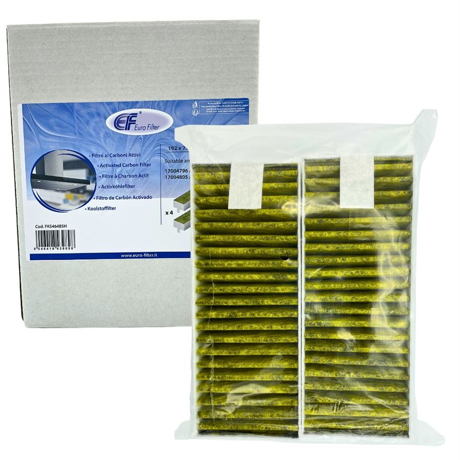 E-shop Uhlíkový filter do digestora Bosch Siemens 17004796, 17007505, 17004805, HEZ9VRCR0