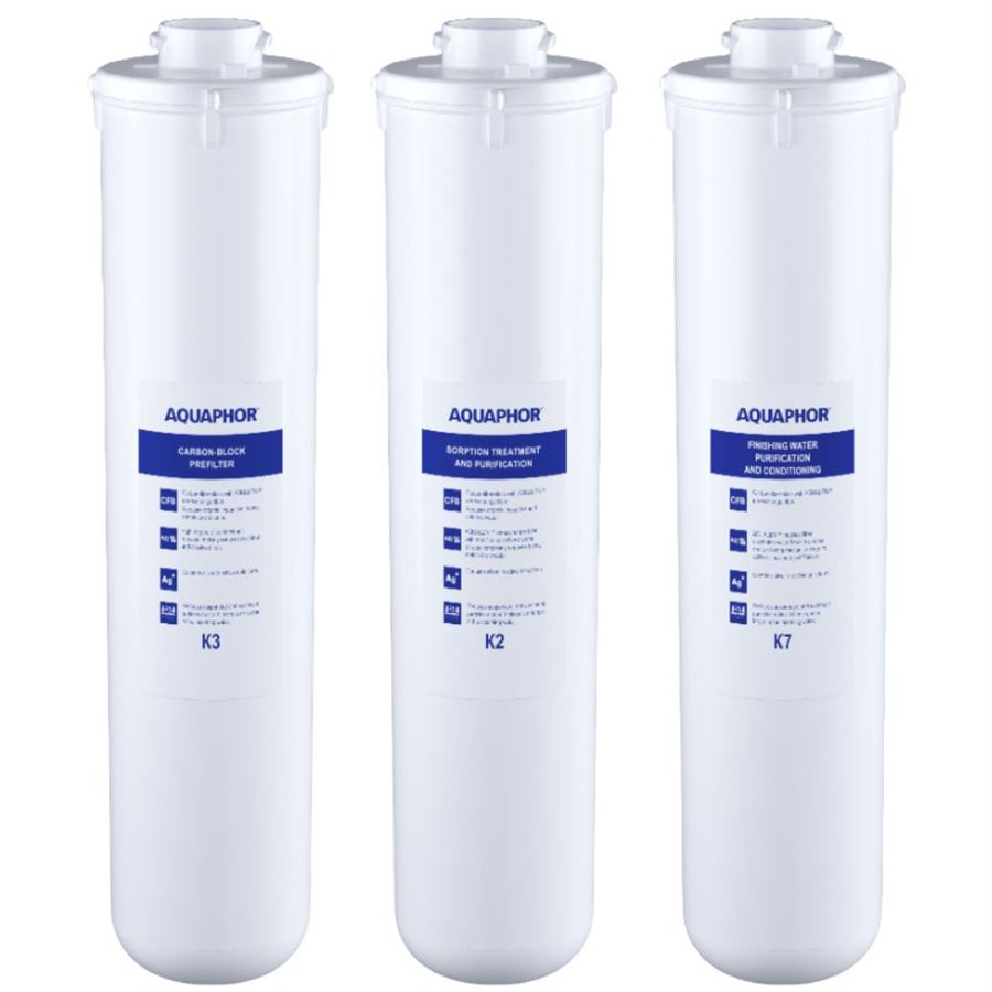 E-shop Aquaphor K3-K2-K7 sada filtračných vložiek Crystal
