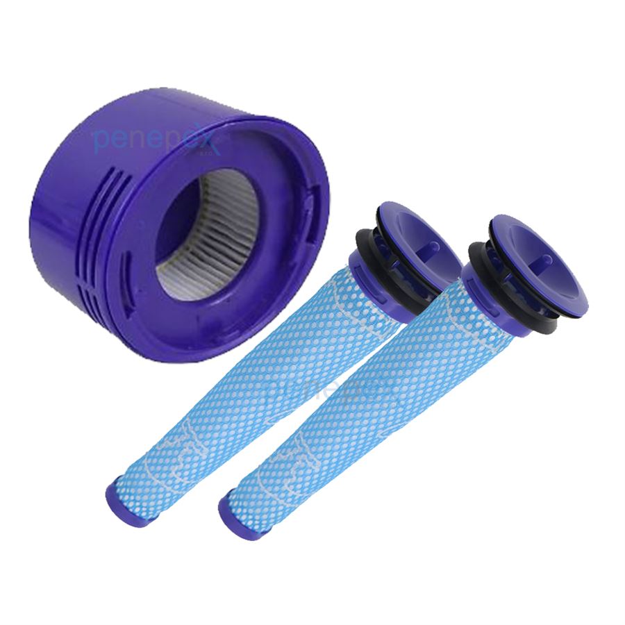 E-shop Penepex alternatívny výstupný filter 1 ks + motorový filter HEPA 2 ks k vysávaču Dyson V6/V7/V8/DC58/DC59
