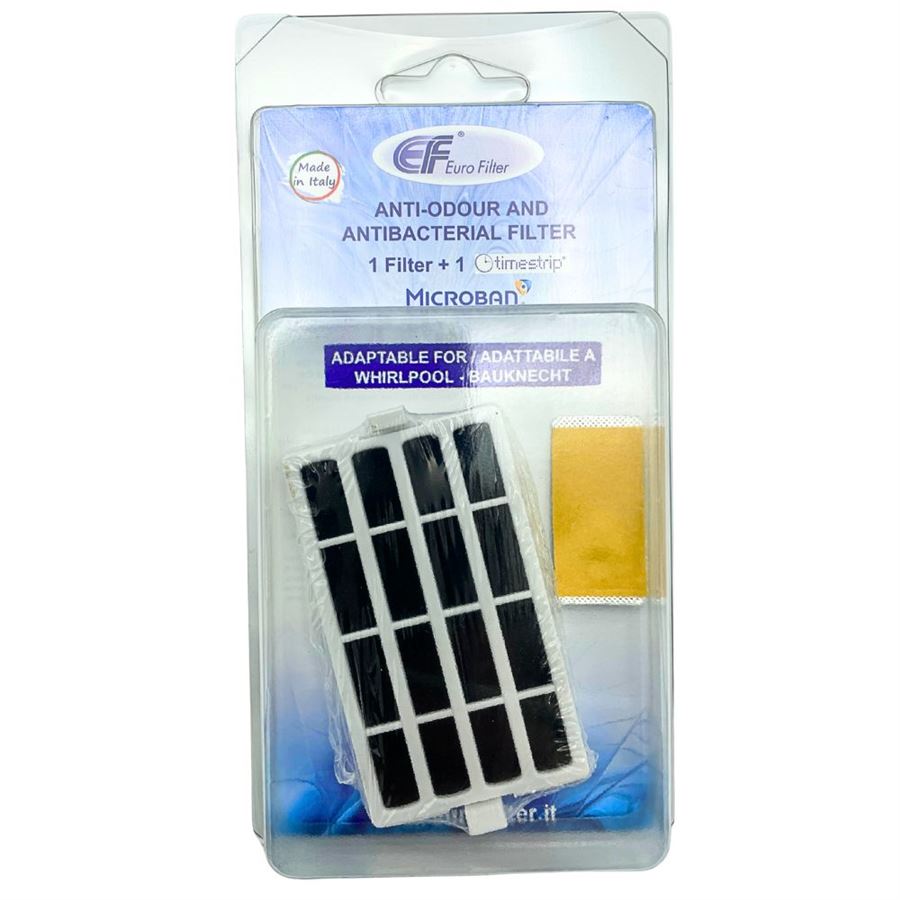 E-shop EuroFilter WF119 antibakteriálny filter pre chladničky Microban (kompatibilný s Wpro HYG001/ANT001 + indikačný prúžok) 1 ks