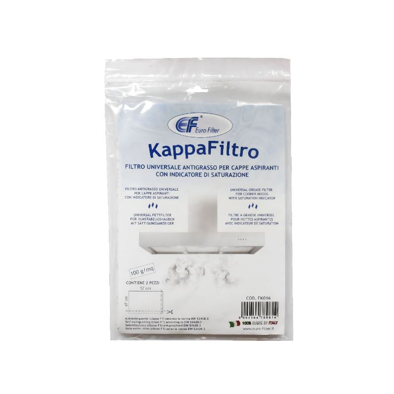 E-shop Univerzálny tukový filter do digestora s odvetraním 470 x 570 mm, 2 ks