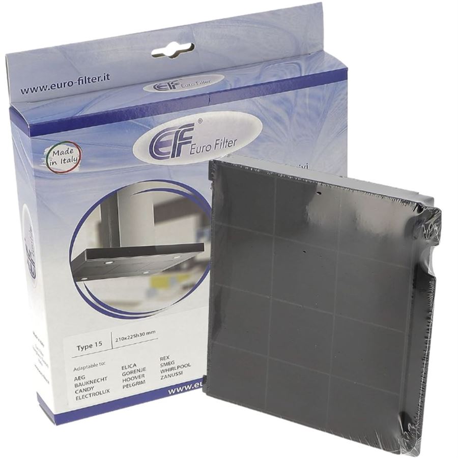 E-shop Uhlíkový filter do digestora Wpro 484000008575 TYP 15, CHF15/1 (210 x 225 x 300 mm)