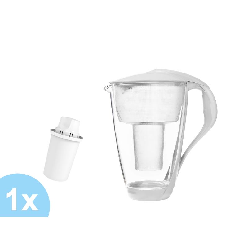 E-shop DAFI Crystal classic filtračná kanvica 2 l, biela
