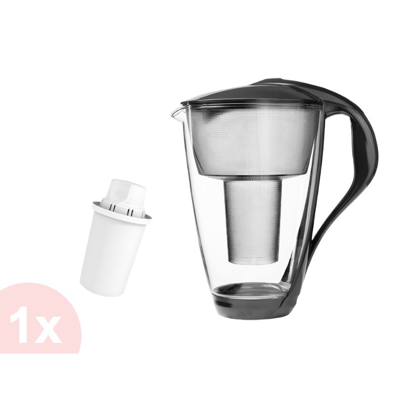E-shop DAFI Crystal classic filtračná kanvica 2 l, grafitová