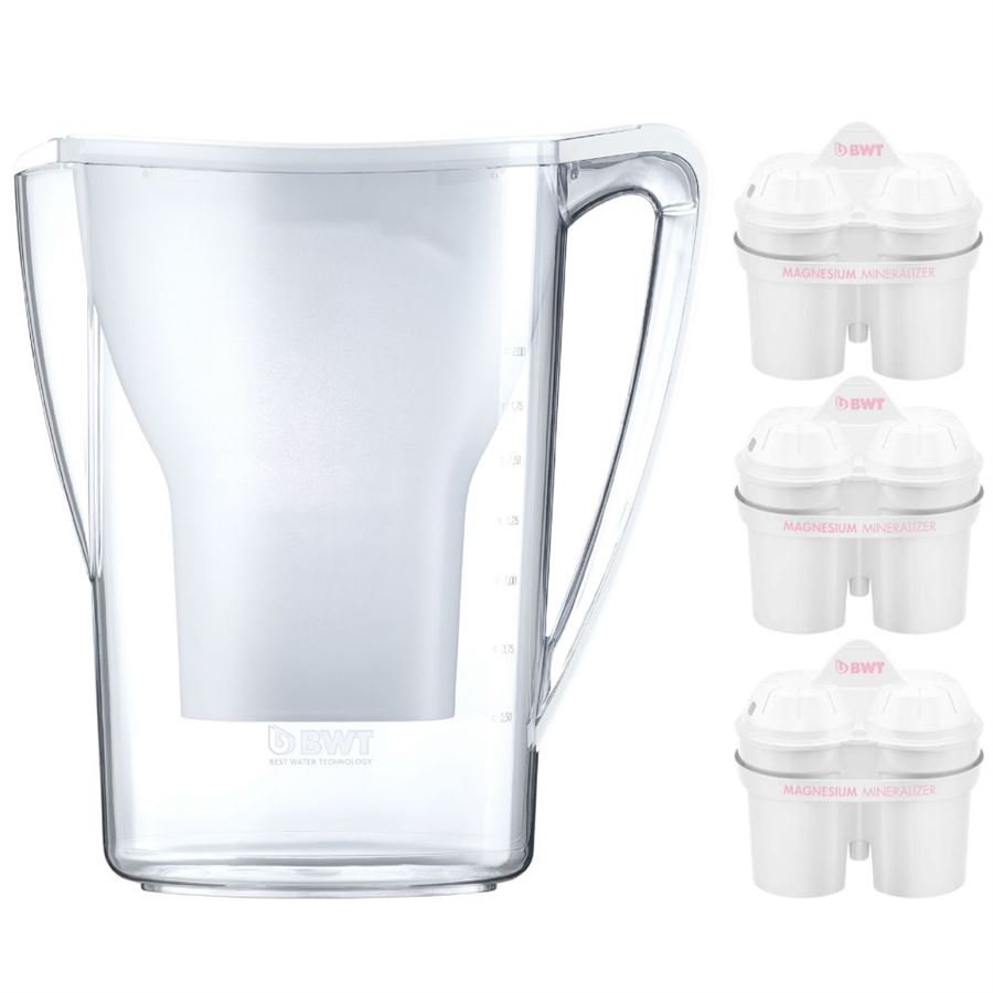 E-shop BWT PENGUIN biela + 3 ks filter BWT Mg2+