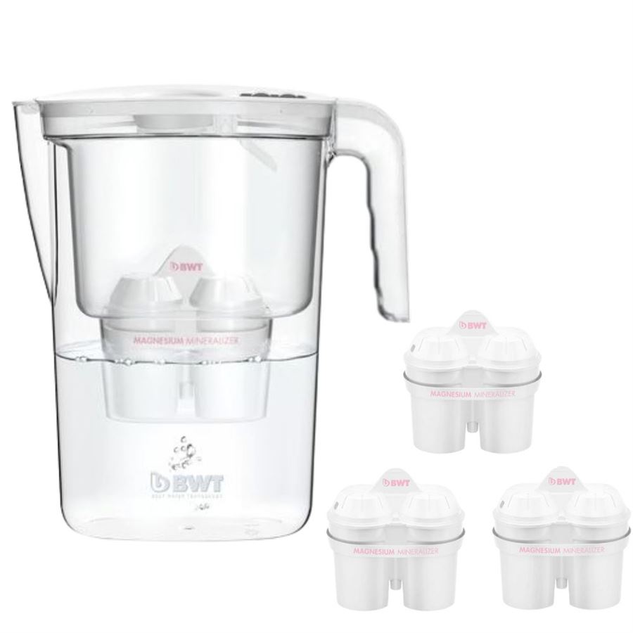 E-shop Filtračná kanvica BWT VIDA MEI biela + 3 ks filter BWT Mg2+