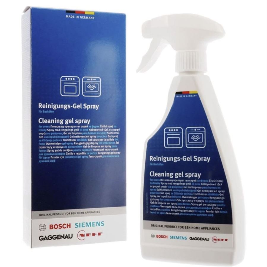 E-shop Bosch 00312482 (00312207) gélový sprej na čistenie rúry 500 ml