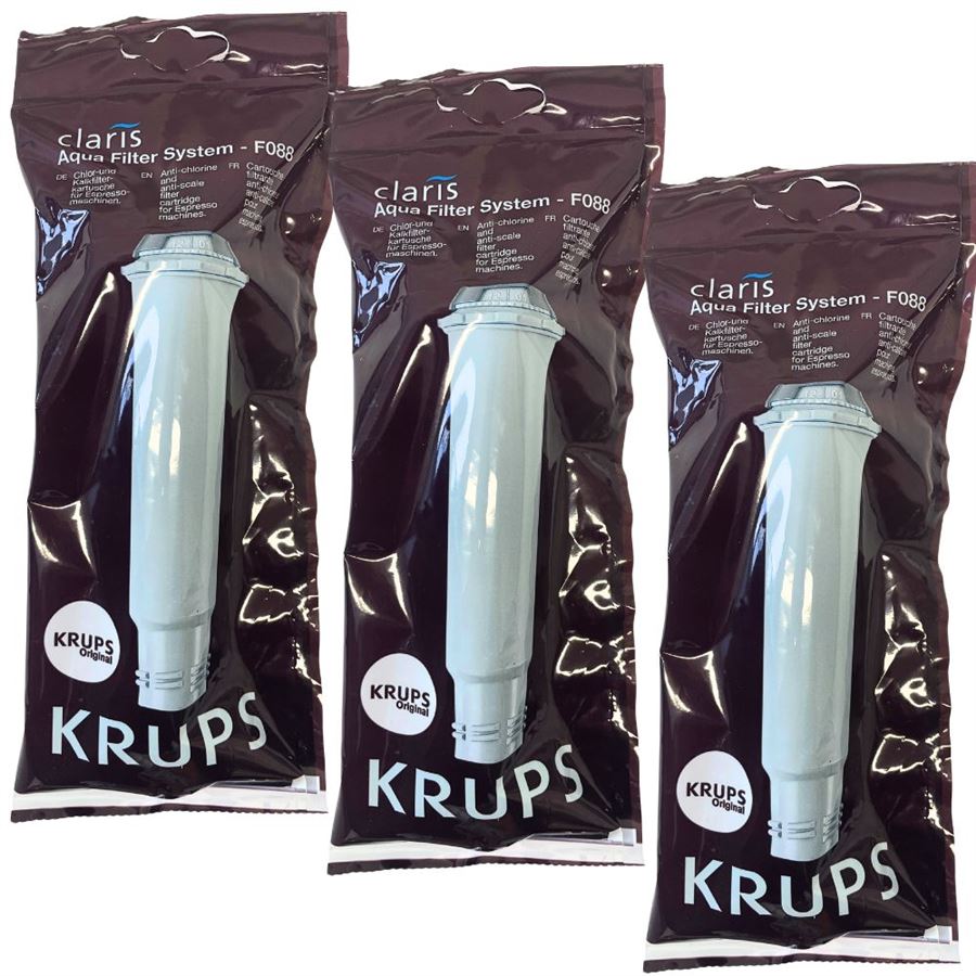 E-shop KRUPS F08801 FILTER CLARIS AQUA 3 ks