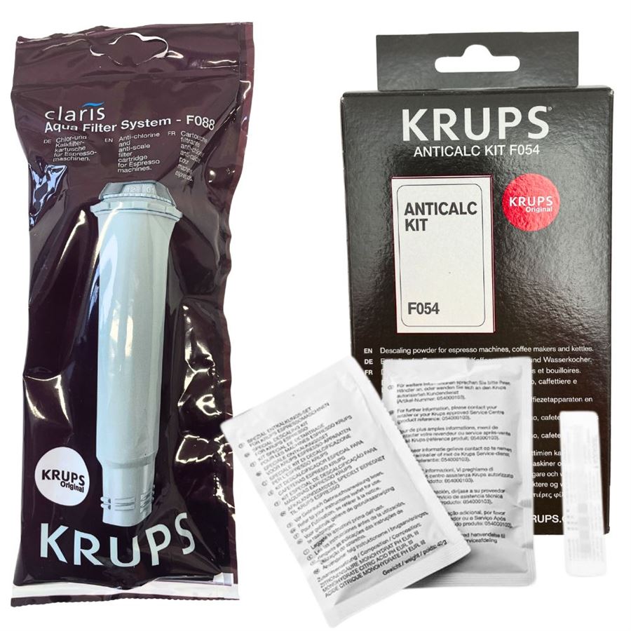 E-shop Krups F08801 Aqua Filter Claris + F0540010 odvápňovač