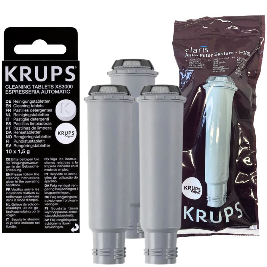 E-shop Krups F08801 Aqua Filter Claris 3 ks and XS300010