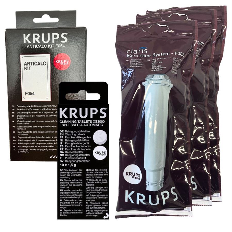 E-shop Krups F08801 Aqua Filter Claris 3 ks and F0540010 and F08801 and XS300010