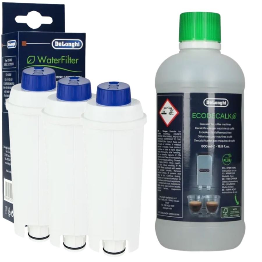E-shop Filter Logic CFL-950 za DeLonghi DLS C002 + DeLonghi EcoDecalk 500 ml