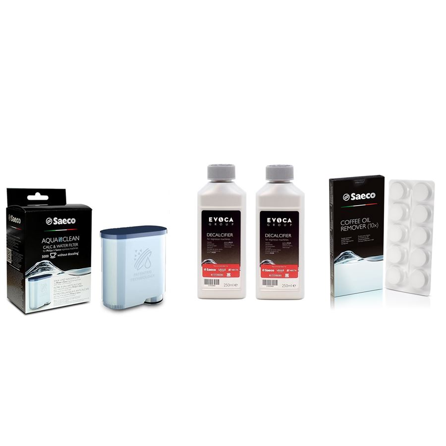 E-shop Saeco AquaClean CA6903/00 filter + CA6700 odvápňovač 500 ml + CA6704/99 čistiace tablety