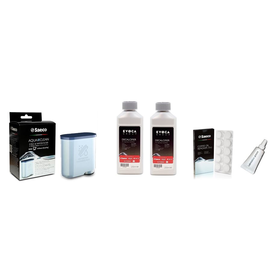 E-shop Saeco AquaClean CA6903/00 filter + Saeco CA6700 500 ml + CA6704/99 čistiace tbl. + Saeco mazivo