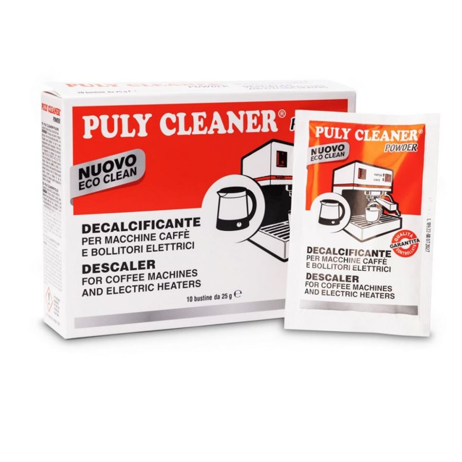 E-shop Puly Caff Cleaner Descaler - odvápňovač kávovarov 10 x 25 g