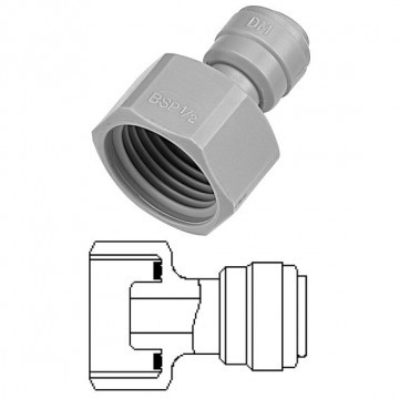 E-shop Redukcia kohútik 1/2 "na hadičku 1/4" AFAB0407C