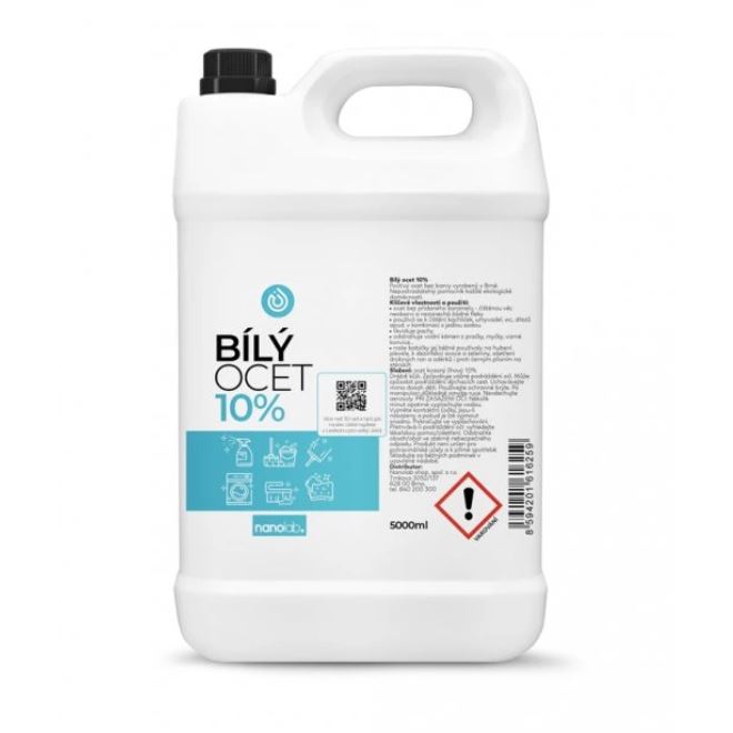 E-shop Nanolab Biely ocot na upratovanie 5 L
