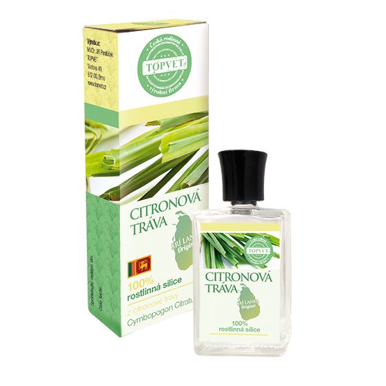 E-shop Topvet 100% silice Citronová tráva 10 ml