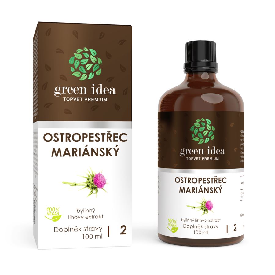 E-shop Topvet Ostropestřec mariánský extrakt 100 ml