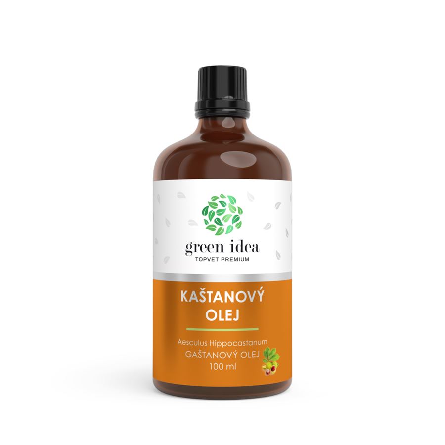 E-shop Topvet Green Idea gaštanový bylinný olej 100ml