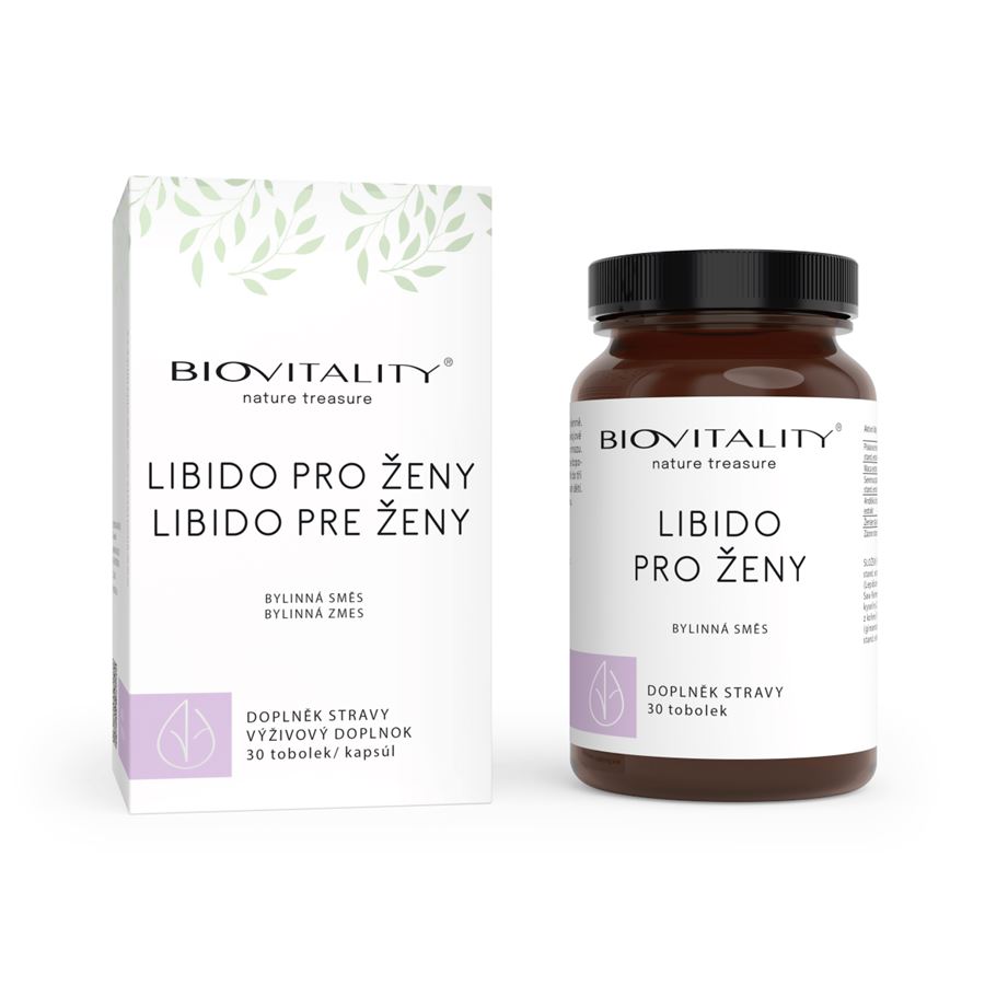 E-shop Green idea Biovitality Libido pre ženy bylinný komplex 30 toboliek