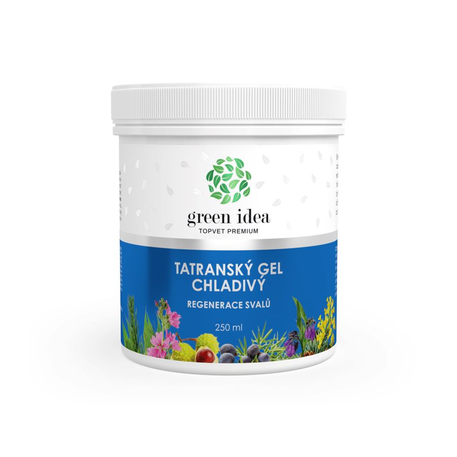 E-shop Green Idea tatranský bylinný chladivý gél 250 ml