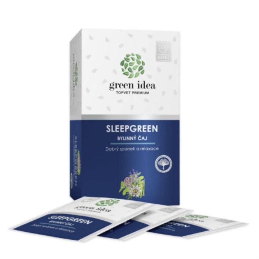 E-shop Green Idea Sleepgreen bylinný čaj 20 vrecúšok