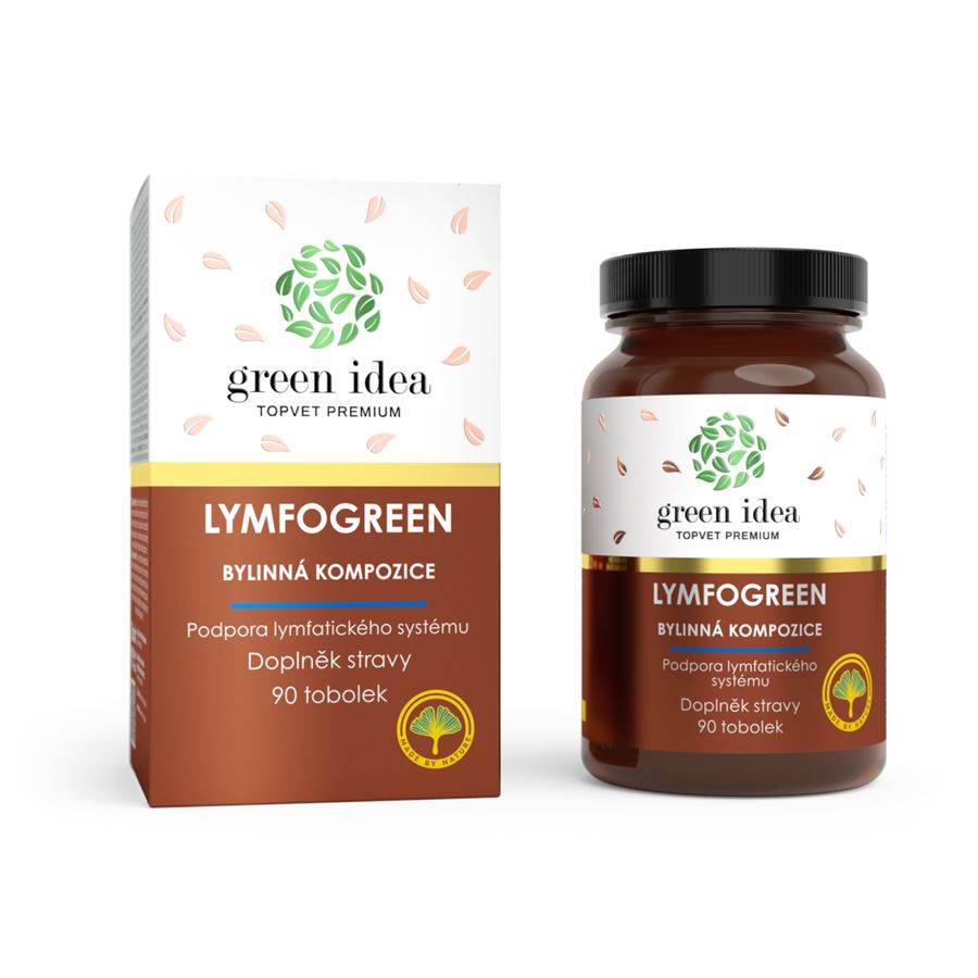 E-shop Green idea Lymfogreen bylinná kompozícia 90 tabliet
