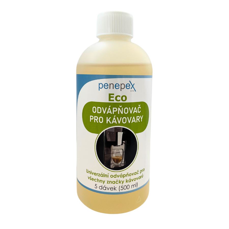 E-shop Penepex Eco univerzálny odvápňovač kávovarov 500 ml