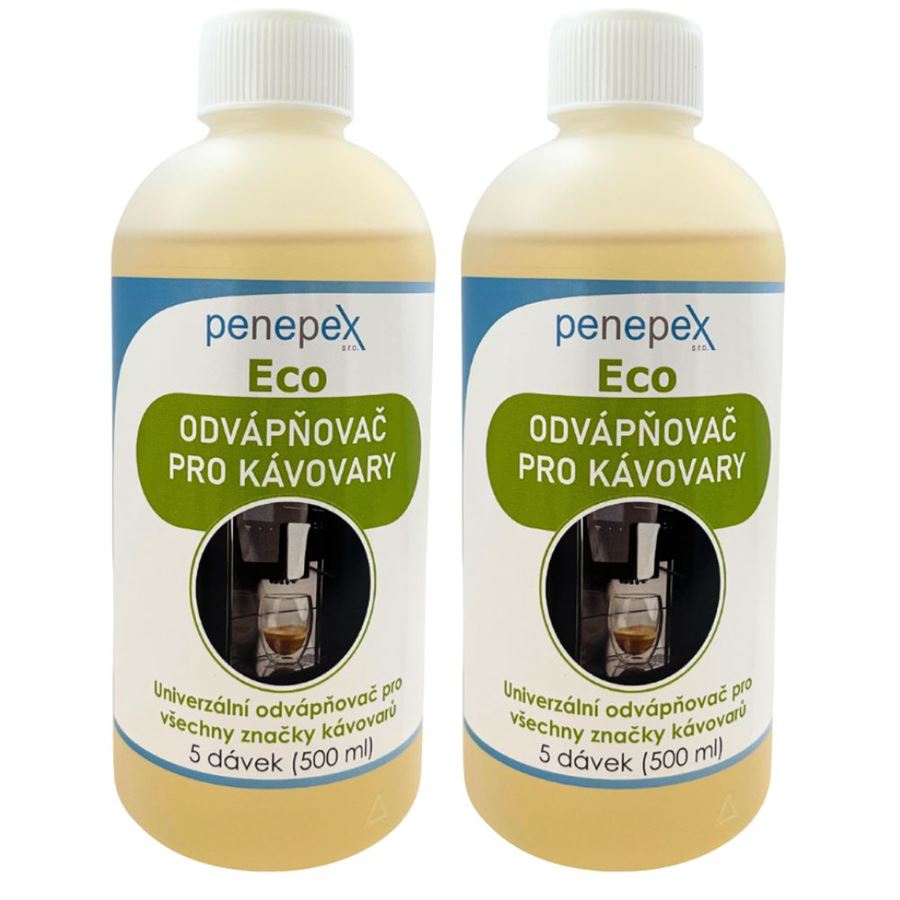E-shop Penepex Eco univerzálny odvápňovač kávovarov 500 ml 2 ks